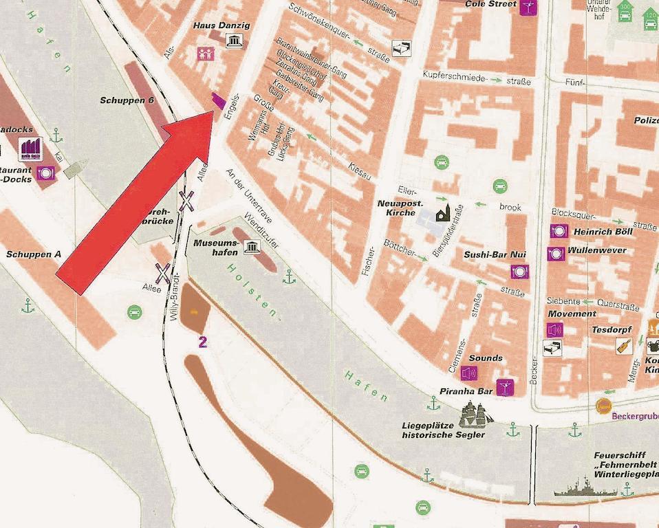 Likedeeler Am Stadthafen Любек Номер фото